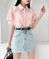 Sơ mi nữ Hàn Quốc 061505