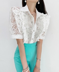 Sơ mi nữ Hàn Quốc 071001
