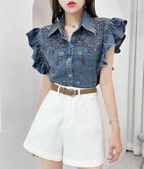 Sơ mi nữ Hàn Quốc 072823