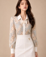 Sơ mi nữ Hàn Quốc 083006