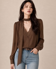 Sơ mi nữ Hàn Quốc 083017