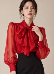 Sơ mi nữ Hàn Quốc 090942