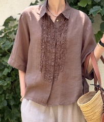 Sơ mi nữ Hàn Quốc 062027