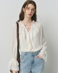 Sơ mi nữ Hàn Quốc 090826