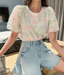 Sơ mi nữ Hàn Quốc 060805