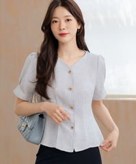 Sơ mi nữ Hàn công sở 080403