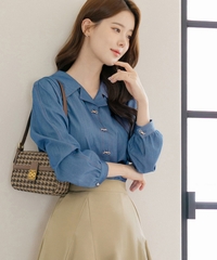 Sơ mi nữ Hàn công sở 080407