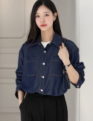 Áo kiểu nữ Hàn công sở 080413