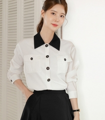 Sơ mi nữ Hàn Quốc 081117