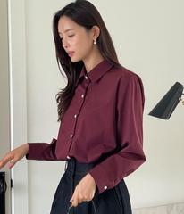 Sơ mi nữ Hàn Quốc 091008