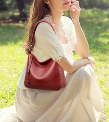 Túi da nữ handmade 082539