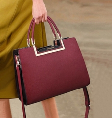 Túi da nữ handmade 082561