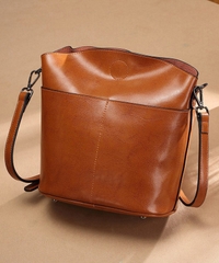 Túi da nữ handmade 083110