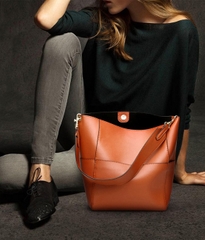 Túi da nữ handmade 083114