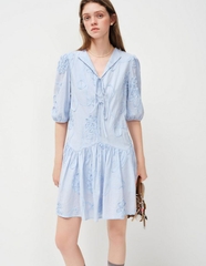 Váy kẻ cotton Hàn Quốc 032721