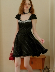 Váy mini chấm bi Hàn Quốc 050814