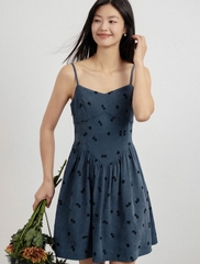 Váy mini hai dây Hàn Quốc 050818