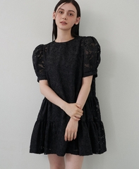 Váy mini ren hoa Hàn Quốc 050824