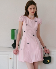 Váy mini hồng Hàn Quốc 061709