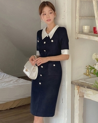 Váy công sở Hàn Quốc 041730