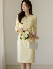 Váy công sở Hàn Quốc 041740