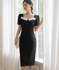 Đầm công sở Hàn Quốc 072317