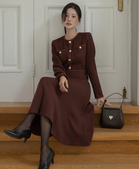 Váy công sở Hàn Quốc 012822