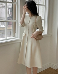 Đầm công sở Hàn Quốc 022446