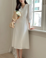 Đầm công sở Hàn Quốc 042506