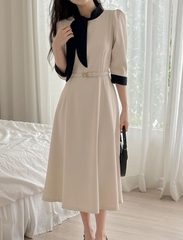 Đầm công sở Hàn Quốc 042507