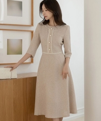 Đầm công sở Hàn Quốc 042508