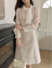 Đầm công sở Hàn Quốc 042513