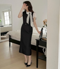 Đầm công sở Hàn Quốc 042514