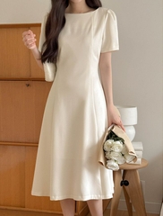 Đầm công sở Hàn Quốc 042515