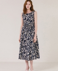 Đầm họa tiết Hàn Quốc 010603