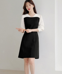 Đầm công sở Hàn Quốc 073123