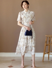 Đầm công sở Hàn Quốc 080517