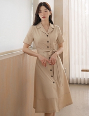 Đầm công sở Hàn Quốc 080521