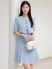 Đầm công sở Hàn Quốc 080525