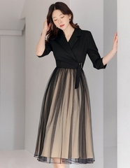 Đầm công sở Hàn Quốc 080527