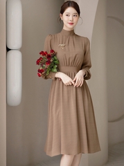 Đầm công sở Hàn Quốc 080528