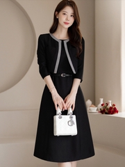 Đầm công sở Hàn Quốc 080535