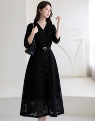 Đầm công sở Hàn Quốc 080538