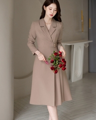 Đầm công sở Hàn Quốc 081107