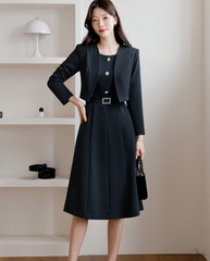 Đầm công sở Hàn Quốc 081420