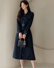 Đầm công sở Hàn Quốc 110423