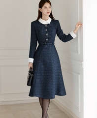 Đầm công sở Hàn Quốc 110428