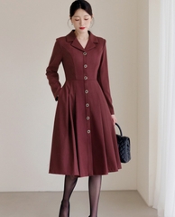 Đầm công sở Hàn Quốc 110429