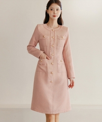 Đầm công sở Hàn Quốc 120204