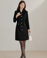 Đầm công sở Hàn Quốc 120211